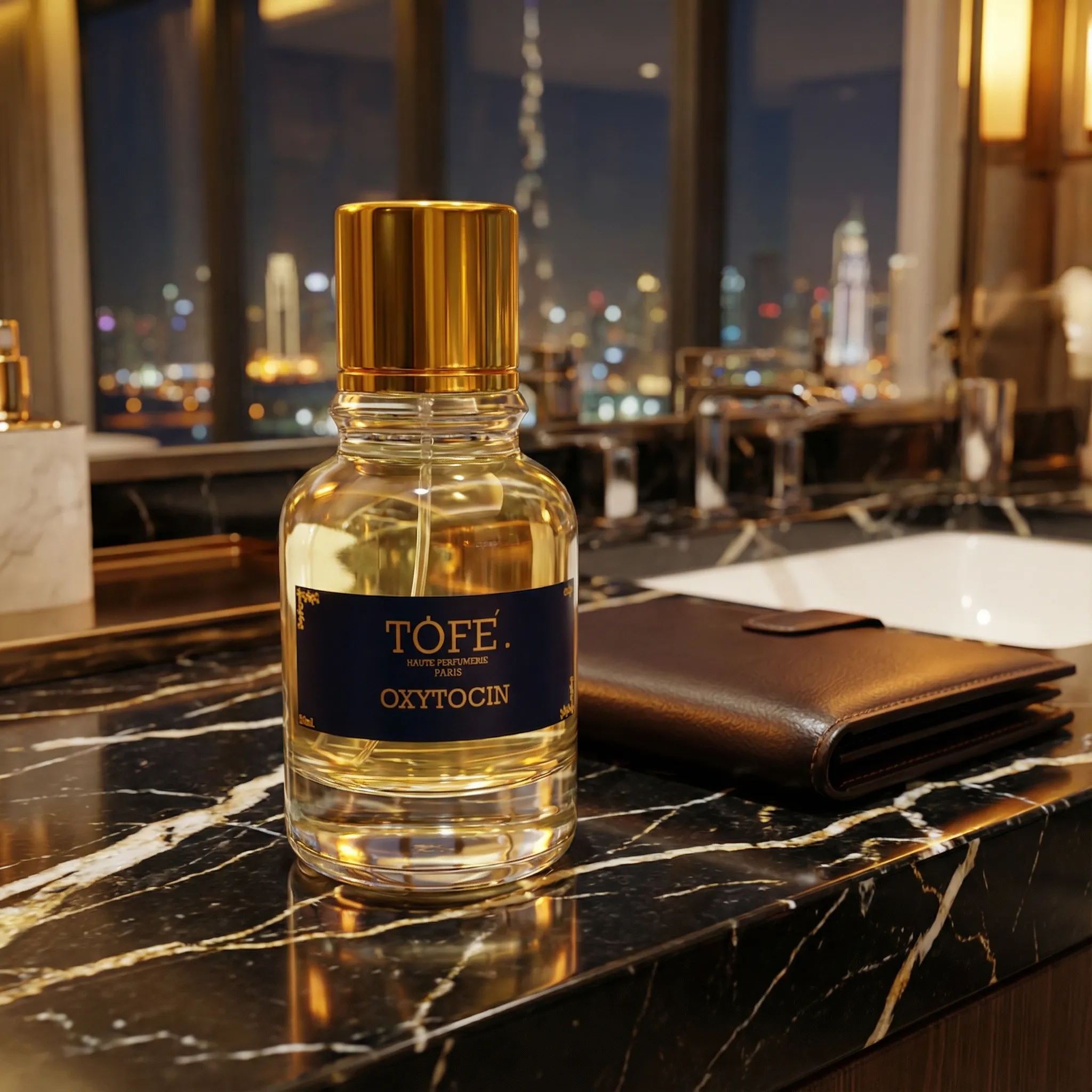 TOFÉ Perfume Dubai Oud Bottle Close-up Thumbnail