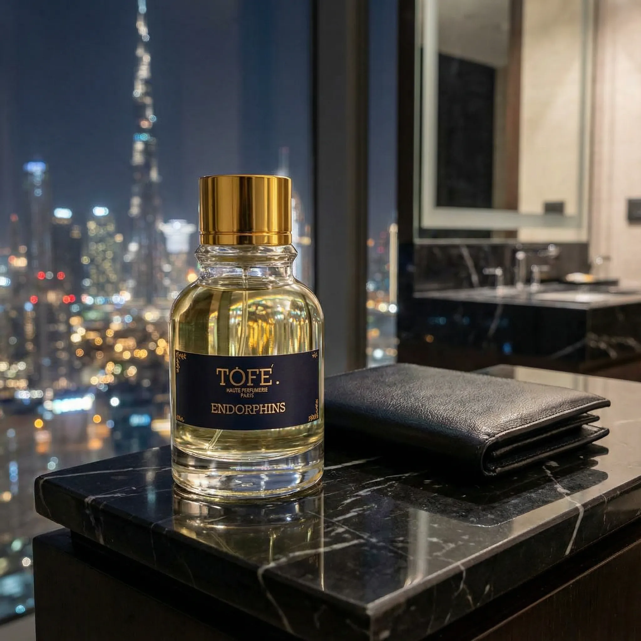 TOFÉ Perfume Endorphins Bottle Close-up Thumbnail